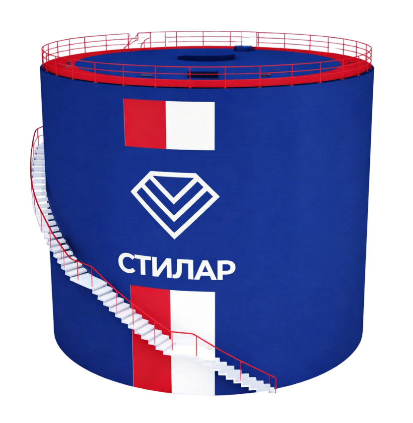 Цельносварной резервуар РВС для спирта 200 м³ от завода-производителя